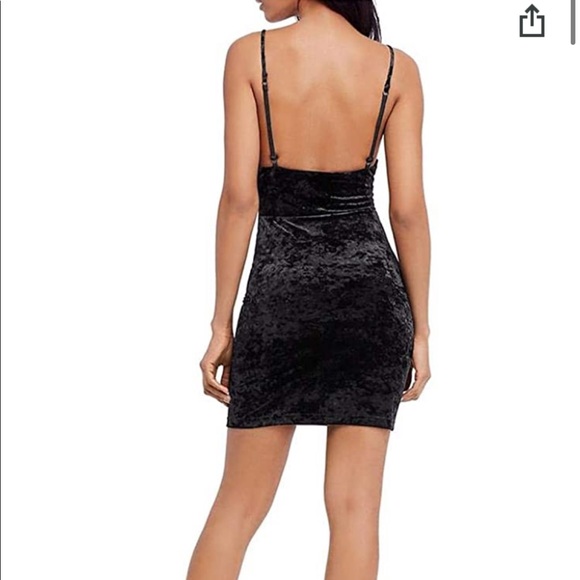 NWT Free People Keyhole Velvet Dress - Picture 2 of 7